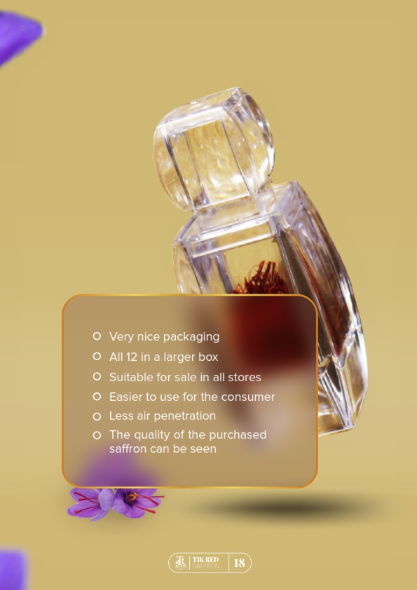 AZIN PACKING saffron tik red