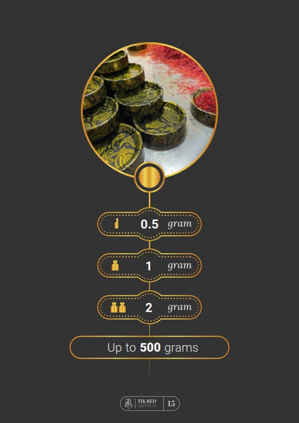 saffron tick red METAL UTENSILS